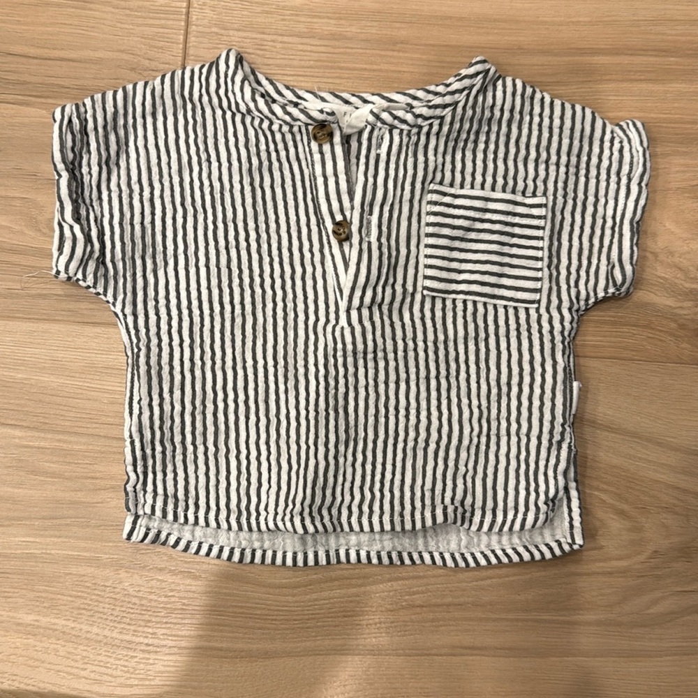 Linen Baby Shirt